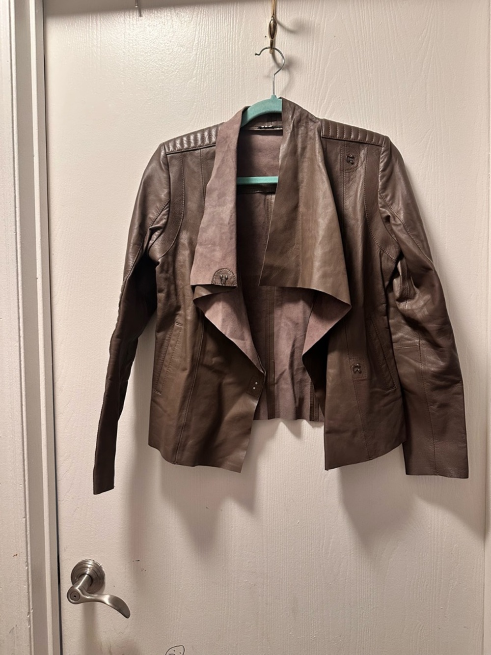 Womens Brown Leather Jacket